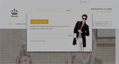 Desktop Screenshot of dressey.com