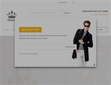 Tablet Screenshot of dressey.com